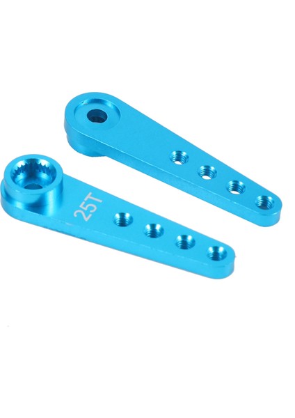 20 Adet 37MM 25T Metal Uzatma Direksiyon Servo Kol Boynuz Rc Araba Paletli Parçaları Için, Mavi (Yurt Dışından) modelleri
