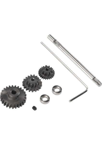 Metal Şanzıman Dişlisi D Ekseni Şanzıman Yılan Balığı Gea, Wpl D12 1/10 ile Uyumlu (Yurt Dışından)