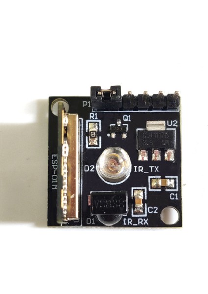 2x ESP8285 ESP-01M Ir Alıcı-Verici Wifi Kablosuz Modülü Uzaktan Kumanda Anahtarı Geliştirme Öğrenme Kartı Esp 8285 ESP-01M (Yurt Dışından)