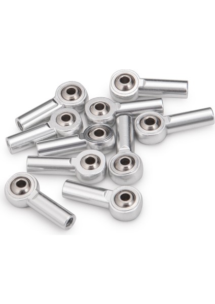 10 Adet Metal Kravat Itme Bağlantısı Rod End Topu Kafa Tutucu 1/10 Için (Yurt Dışından)