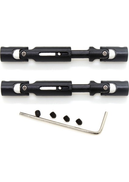 2 Adet Metal Tahrik Mili Wpl D12 C14 C24 B16 Mn D90 MN99S Rc Araba ile Uyumlu (Yurt Dışından)