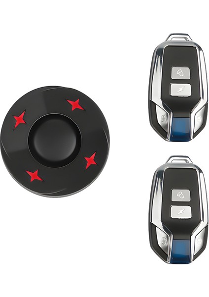 Bisiklet Alarmı Arka Lambası USB Şarj Bisiklet Işığı Akıllı Fren Algılama Uzaktan Kumanda Bisiklet Alarmı Kuyruk Lambası Iki Uzaktan Kumanda ile (Yurt Dışından)