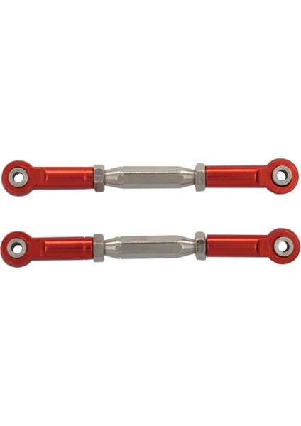 2 Adet Metal Ayarlanabilir Bağlantı Servo Bağlantı Çekme Çubuğu, 1 (Yurt Dışından)