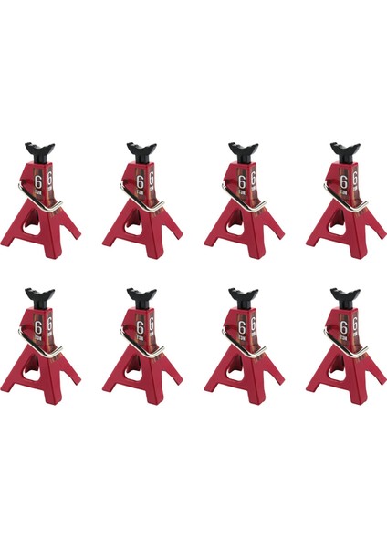 8 Adet Metal Standları Aracı 1/10 Rc Kamyon Trx4 Eksenel SCX10,6 Ton (Yurt Dışından)