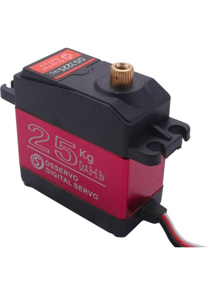 25KG Dijital Servo Tam Metal Dişli Yüksek Torklu Suya Dayanıklı (Yurt Dışından)