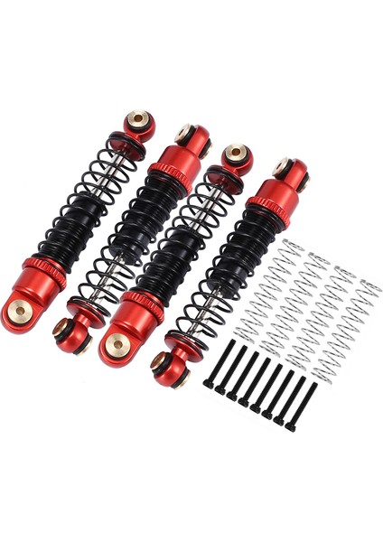 4 Adet Metal Amortisör 40MM Yağ Damperi, Kırmızı (Yurt Dışından) fiyatları