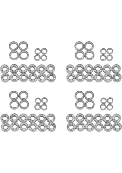 Tamiya TT01 Tt-01 TT01D TT01E 1/10 Rc Araba ile Uyumlu 20 Adet Rulman Kiti (Yurt Dışından)