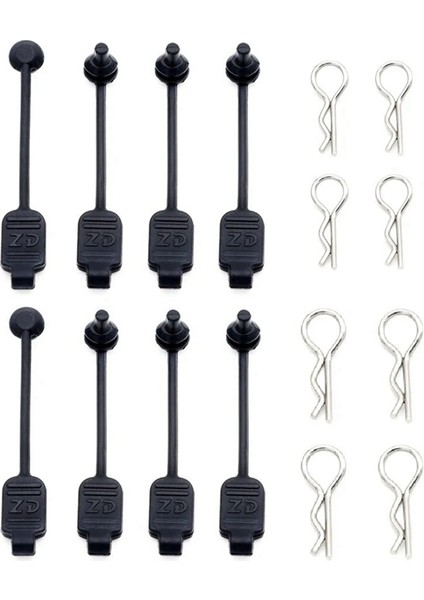 8pcs Rc Araba Gövde Klipsi Kauçuk Tutucu Kabuk Sabit Toka Kilidi 8301 (Yurt Dışından) fiyatları