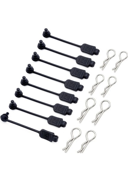 8pcs Rc Araba Gövde Klipsi Kauçuk Tutucu Kabuk Sabit Toka Kilidi 8301 (Yurt Dışından) fırsatları