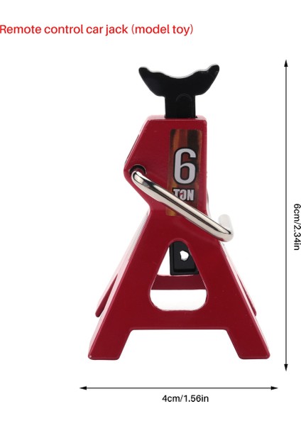 4 Adet Metal Standları Aracı 1/10 Rc Kamyon Trx4 Eksenel SCX10,6 Ton (Yurt Dışından) fiyatları