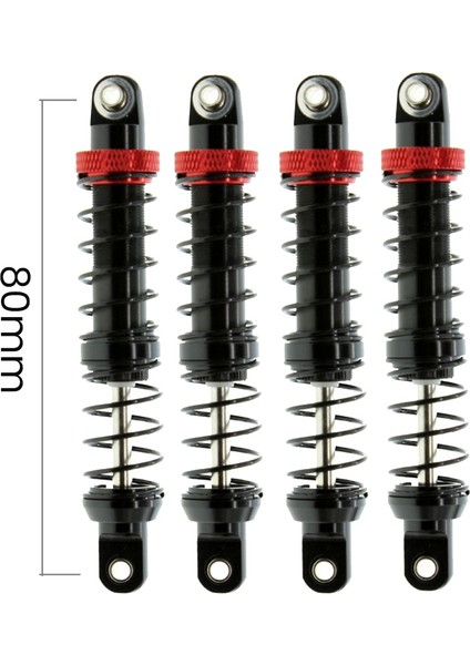 1/10 D90 SCX10,80MM Için 4 Adet Yağ Ayarlı Yay (Yurt Dışından) fırsatları