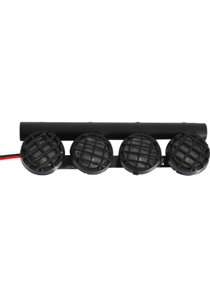 2x Çok Fonksiyonlu Ultra Parlak Lamba LED Tavan Işık Çubuğu 4 Spot ile 1/10 1/8 Rc Araba CC01 Eksenel SCX10 (Yurt Dışından)