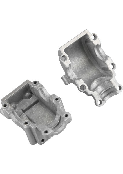 2x Metal Dalga Kutusu Üst ve Alt Kapak 144001-1254 Için 1/14 144001 Rc Araba Yedek Parçaları, Gümüş (Yurt Dışından)