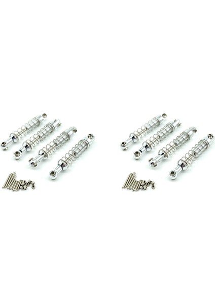 2x Mn D90 Mn-90 MN99S C14 C24 C34 Rc Araba 4 Adet Metal Amortisör Yükseltme Parçaları Aksesuarları, 3 (Yurt Dışından)