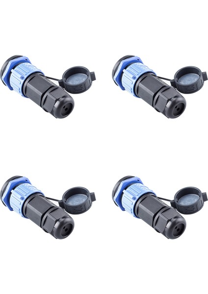 4x Trolling Motor Fişi Priz Seti, Deniz Tekne Güç Konektörü, Trolling Motorlar Için 12/24/36/48 Volt Deniz Fişi (Yurt Dışından)