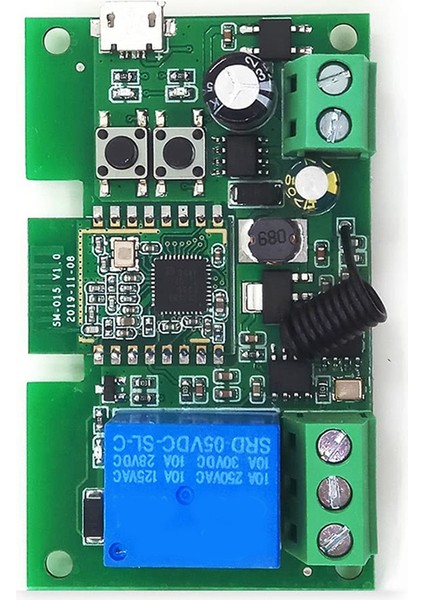 2x Wifi Röle Anahtarı Zigbee 3.0 Akıllı Anahtar Rf Modülü Akıllı Ev Otomasyonu Dıy Kesici 1ch Dc 5-32V Anahtarı (Yurt Dışından)
