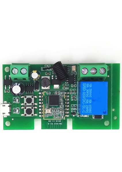 2x Wifi Röle Anahtarı Zigbee 3.0 Akıllı Anahtar Rf Modülü Akıllı Ev Otomasyonu Dıy Kesici 1ch Dc 5-32V Anahtarı (Yurt Dışından)