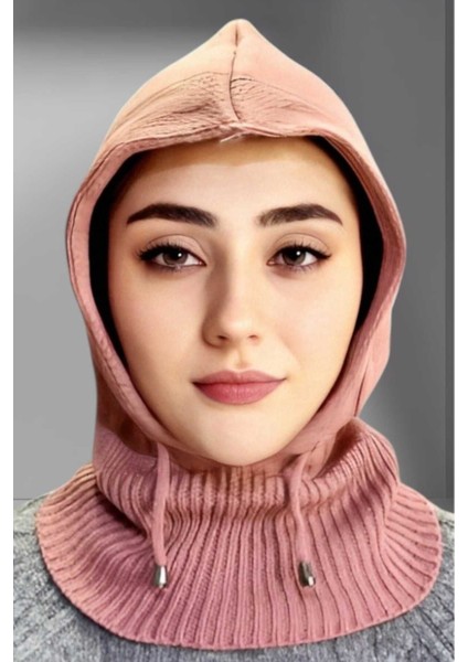 Balaclava Fitilli Triko Örgü Bere Başlık