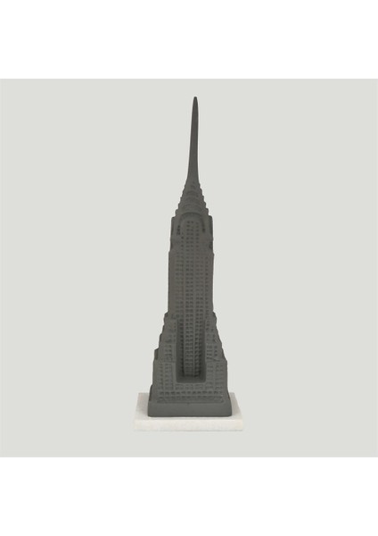 Mermer Metal Empire State DEKOR13*13*40 cm