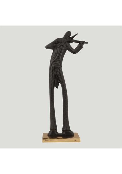 Metal Keman Dekor 10*20*57 cm