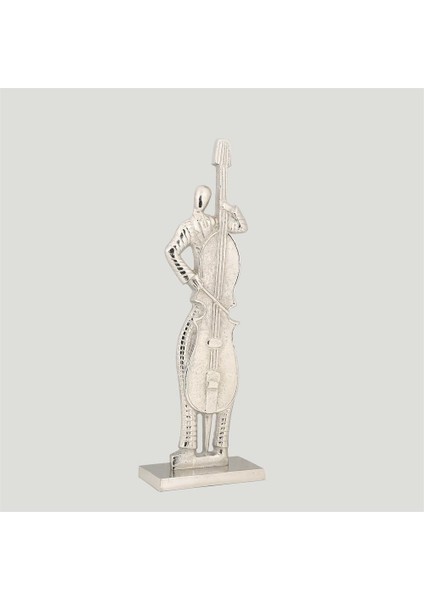 Metal Kontrbas Dekor 10*20*59 cm