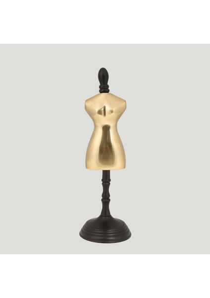Metal Dilsiz Uşak Dekor 9*12*36 cm