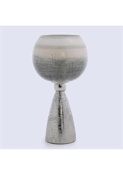 Sage Cam Metal Mumluk 11.5*11.5 cm