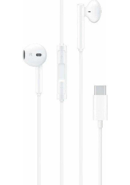 Earpods Usb-C Kablolu Kulak Içi Kulaklık Apple iPhone 15- 15 Pro - 15 Pro Max -16-16 Pro - 16 Pro Uyumlu