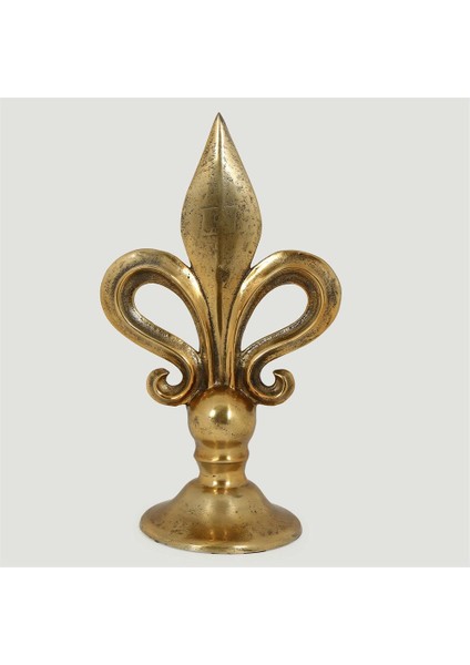 Metal Gold Küçük Alem 15*15*40 cm