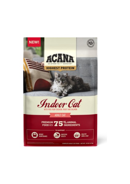 İndoor Yüksek Proteinli Kedi Maması 4.5 kg