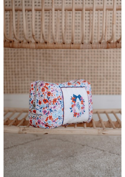 Bebek Bakım Çantası - Minik Çiçekler / Kırmızı fiyatları