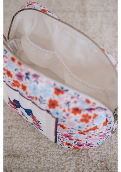 Bebek Bakım Çantası - Minik Çiçekler / Kırmızı indirimleri