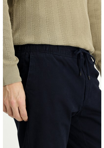 Regular Fit Likralı Beli Lastikli Ipli Pantolon fırsatları