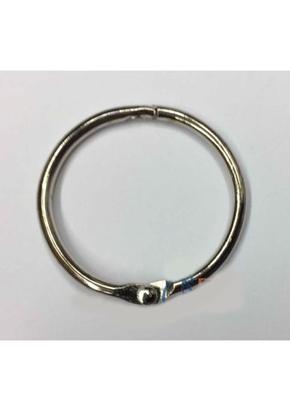 Kilitli Yuvarlak Halka, 4cm - 100 Adet