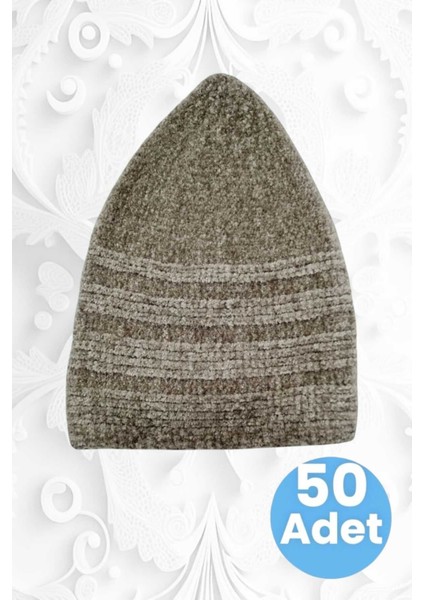 50'li Kadife Takke Kaliteli Namaz Takkesi