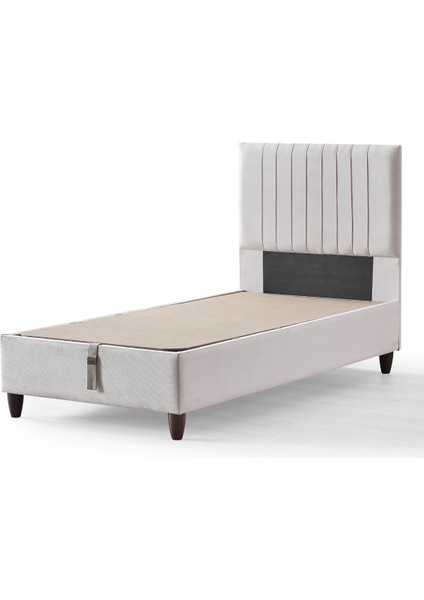 AE-7820 Lüks Zambak 3'lü Set (Yatak Baza Başlık) Tek Kişilik