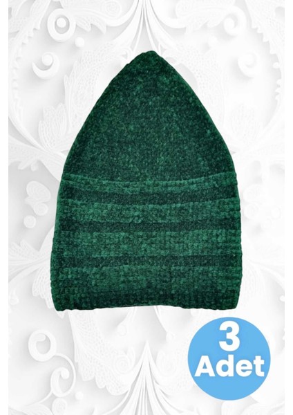 3'lü Kadife Takke Kaliteli Namaz Takkesi modelleri