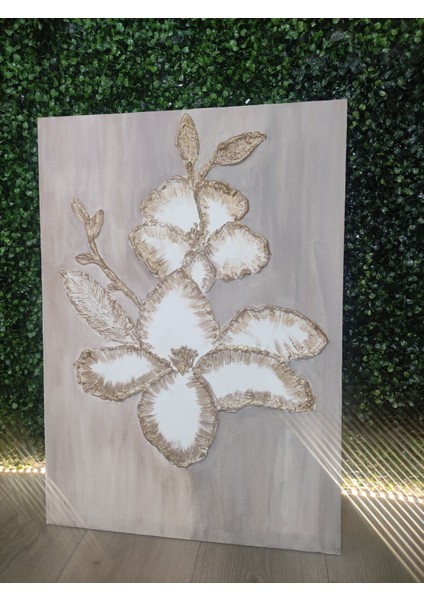 The Kuın El Yapımı Üç Boyutlu Dekoratif Rölyef Tablo 50X70