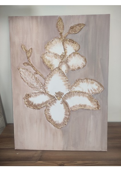The Kuın El Yapımı Üç Boyutlu Dekoratif Rölyef Tablo 50X70