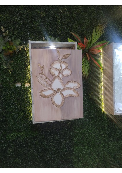 The Kuın El Yapımı Üç Boyutlu Dekoratif Rölyef Tablo 50X70