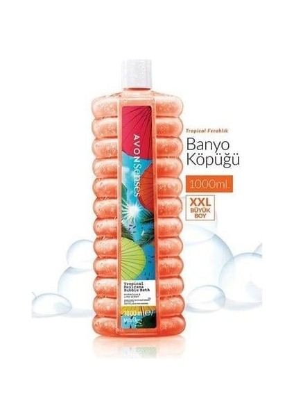 Senses Lavender Calm, Aloha Monoi, Simply Luxurious, Tropical, Raspberry Banyo Köpüğü 1 Lt. Beşli Set indirimleri