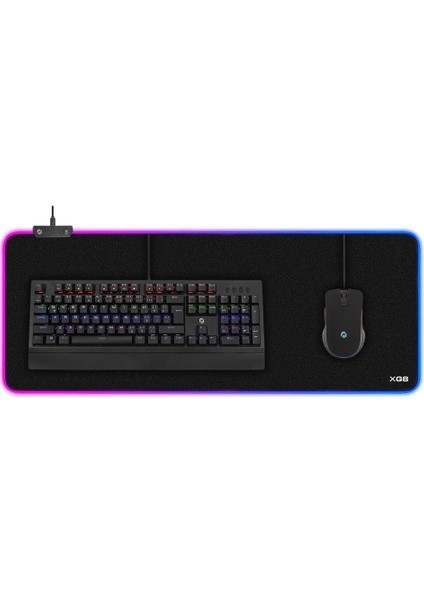 FMP-7055 Kumaş RGB (800 x 300 x 4 mm)12 Aydınlatma Modu Su Geçirmez