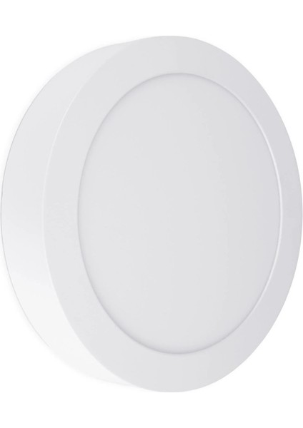 24 Watt Sıva Üstü Yuvarlak LED Panel Aydınlatma Armatür Beyaz Işık