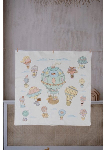 Çift Taraflı Bebek Battaniyesi - Kapadokya