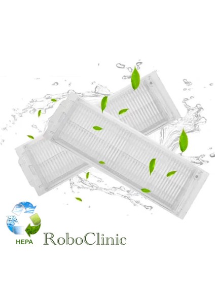 Roboclinic Viomi V2 Pro Robot Süpürge Uyumlu Fırça,filtre Seti-7 Parça