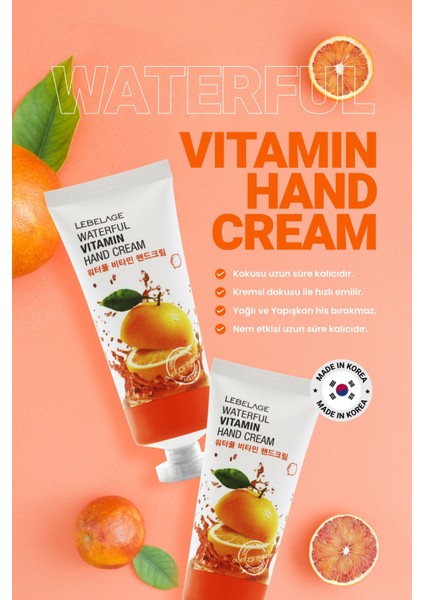 Vitamin El Kremi Lebelage Waterful Vitamin Hand Cream 100 ml Büyük Boy