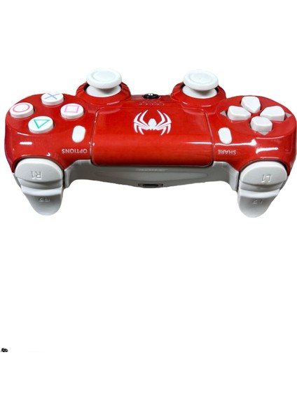 Ps4 Kablosuz Gamepad Garantili Joystıck Yenilenmiş Gamepad Controller - Spiderman Örümcek