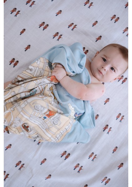 Çift Taraflı Bebek Battaniyesi - Kurşun Asker fiyatları