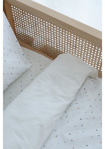 Montessori Nevresim Takımı (100X200) | Green Dots