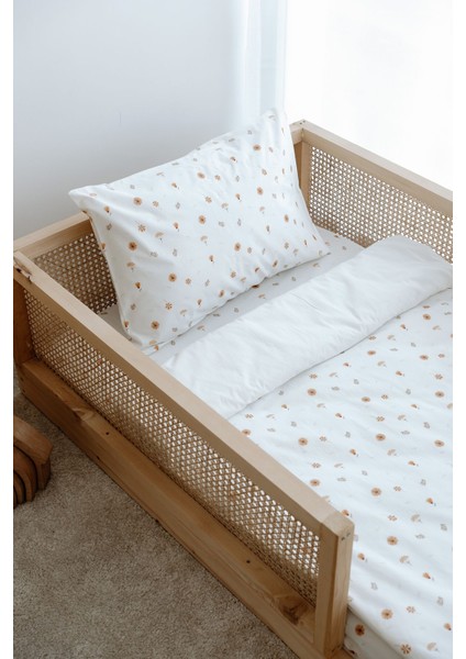 Montessori Nevresim Takımı (100X200) | Boho Floral